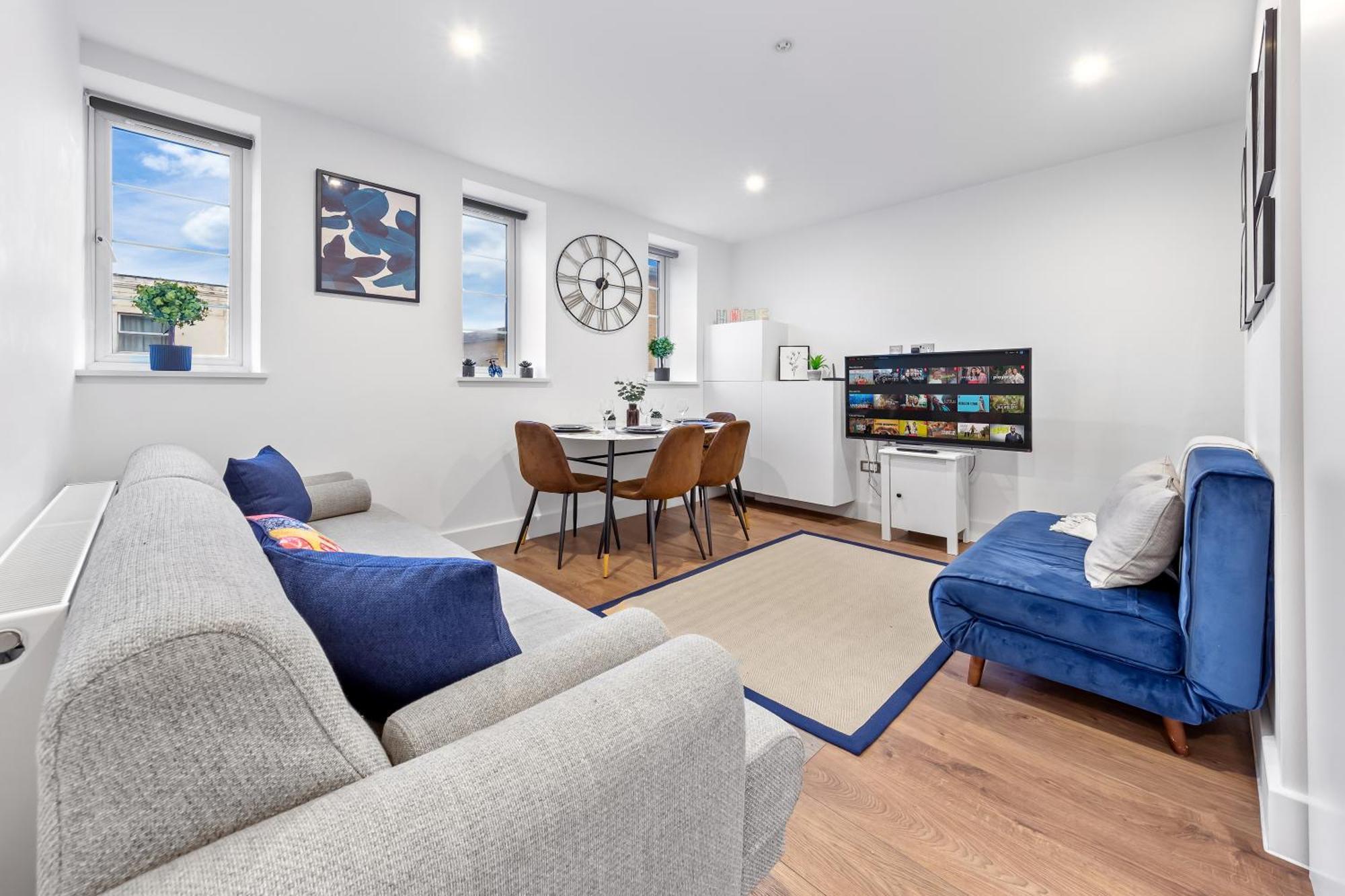 Central London Two Bedroom Serviced Apartment - Nine Elms Luxury Stay - Vauxhall & Westminster Ngoại thất bức ảnh